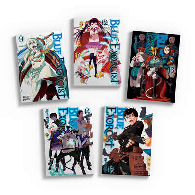 Blue Exorcist Manga (11-15) Bundle