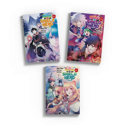 The Rising of the Shield Hero Manga (20-22) Bundle
