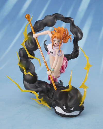 One Piece - Nami FiguartsZERO Figure (Extra Battle Lightning Blast Ver.)