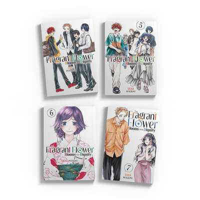 The Fragrant Flower Blooms With Dignity Manga (4-7) Bundle