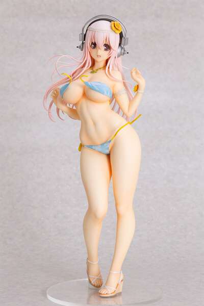 Super Sonico - Super Sonico 1/4 Scale Figure (Summer Vacation Ver.) Re-Run