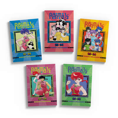 Ranma 1/2 2-in-1 Edition Manga (11-15) Bundle