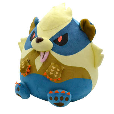 Monster Hunter - Arzuros Fluffy Eggshaped 8 Inch Plush