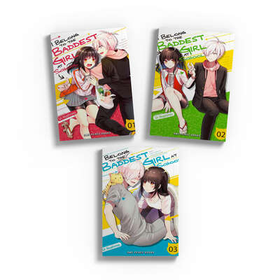 I Belong To The Baddest Girl At School Manga (1-3) Bundle