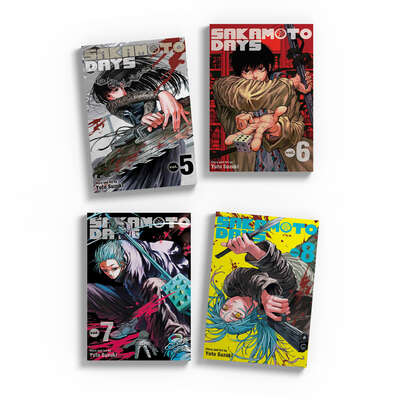 Sakamoto Days Manga (5-8) Bundle