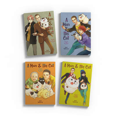 A Man and His Cat Manga (9-12) Bundle