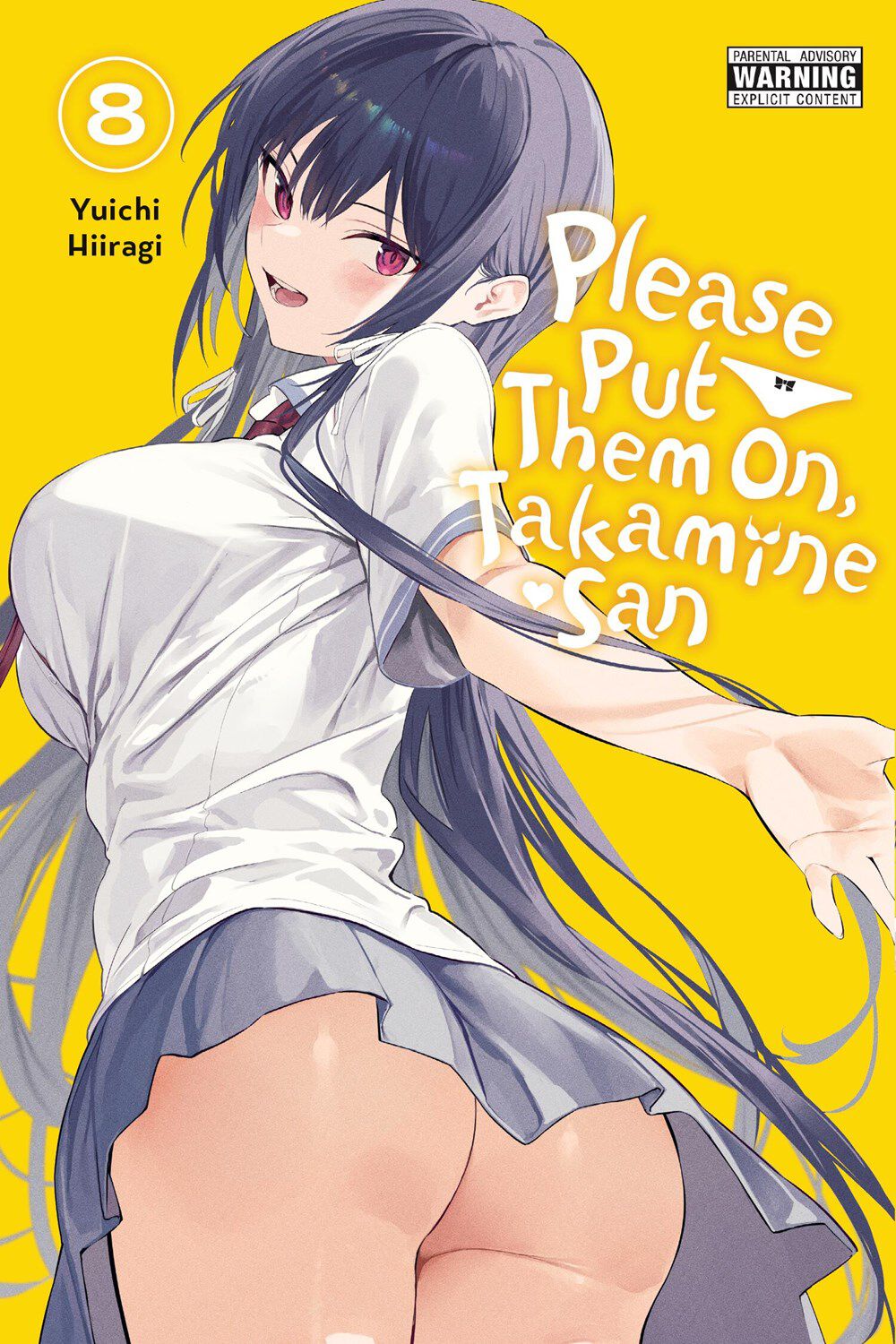 please-put-them-on-takamine-san-manga-volume-8