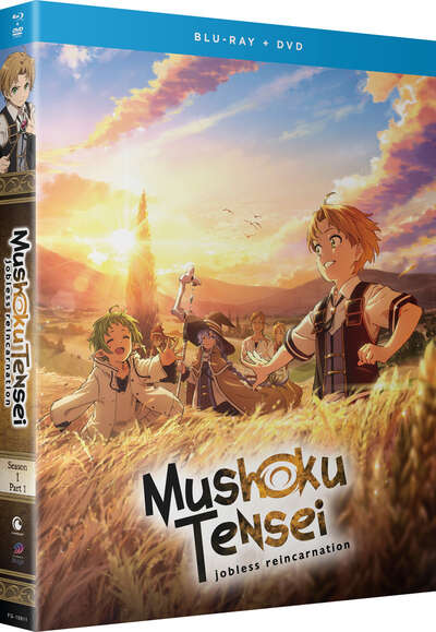 Mushoku Tensei Jobless Reincarnation Season 1 Part 1 Blu-ray/DVD
