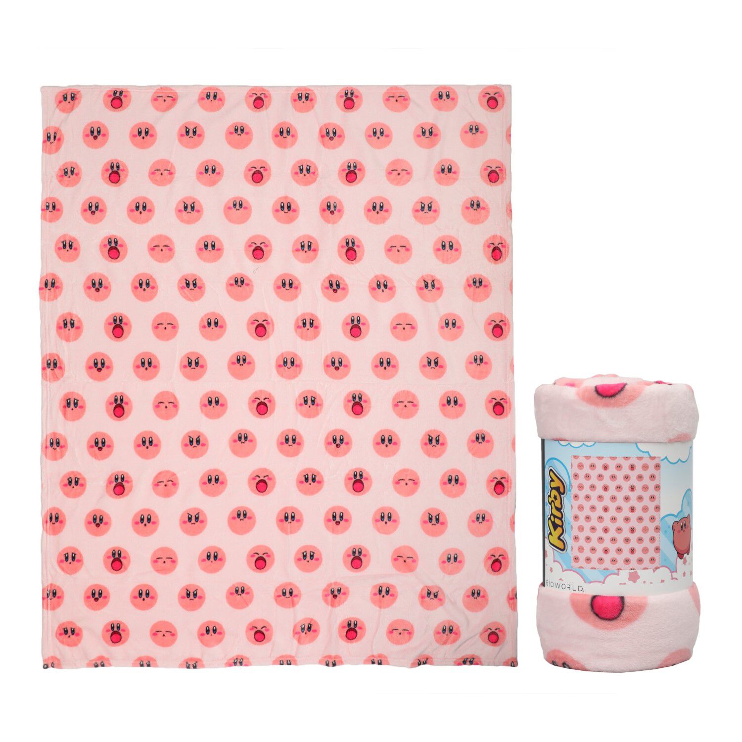 kirby-faces-throw-blanket