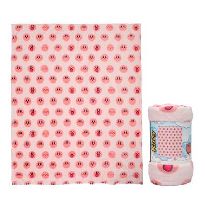Kirby - Faces Throw Blanket
