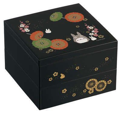 My Neighbor Totoro - Totoro Traditional Japanese 2-Tier Bento Box