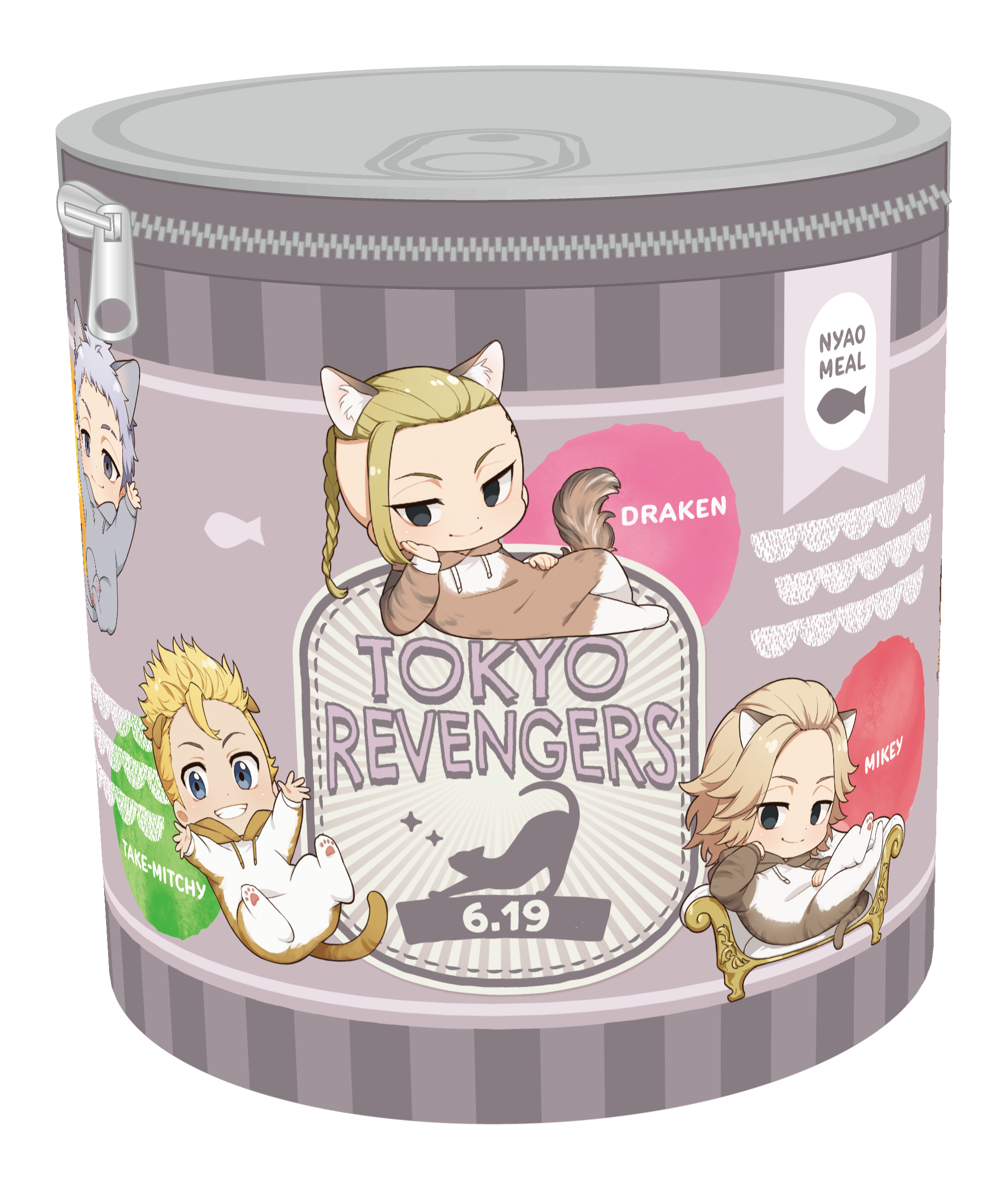 Tokyo Revengers - Cat Food Can Pouch