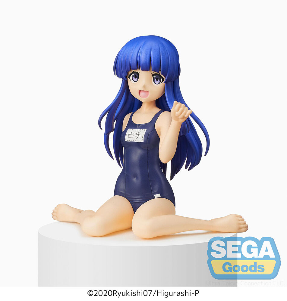 Higurashi: When They Cry - Rika Furude Prize Figure (Perching Ver.)