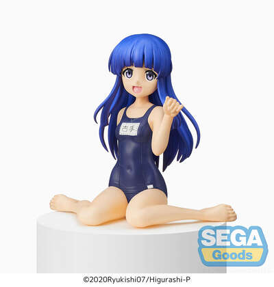Higurashi: When They Cry - Rika Furude Prize Figure (Perching Ver.)