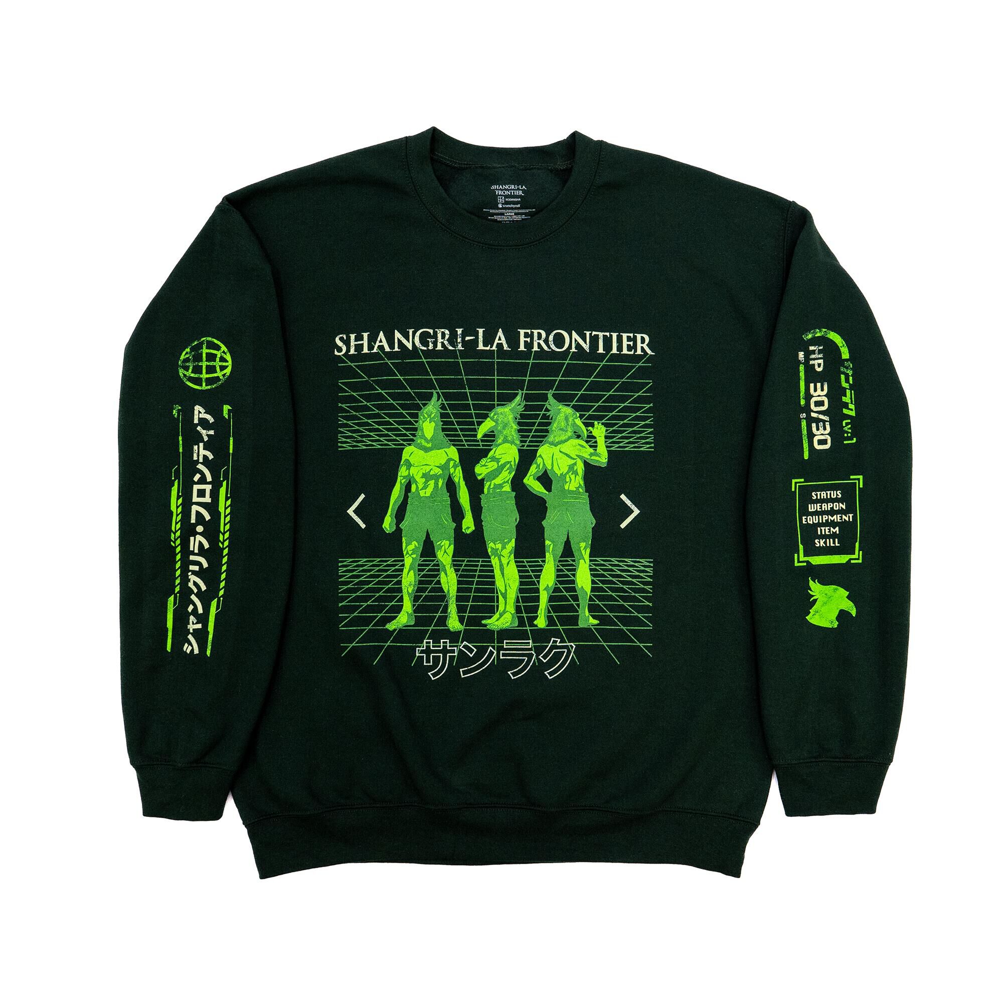 shangri-la-frontier-sunraku-avatar-selection-sweatshirt-crunchyroll-exclusive