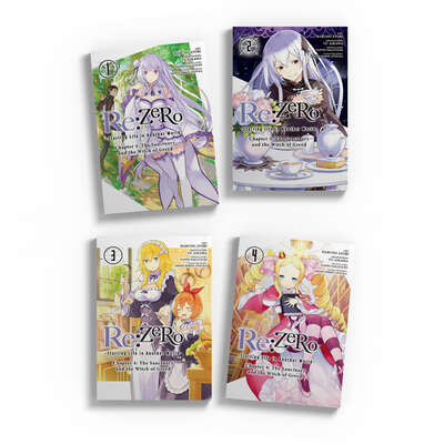 Re:ZERO Starting Life in Another World Chapter 4: The Sanctuary and the Witch of Greed Manga (1-4) Bundle