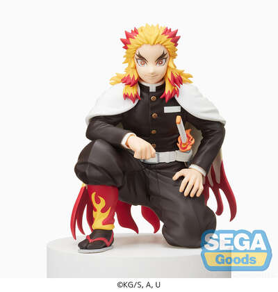 Demon Slayer: Kimetsu no Yaiba - Kyojuro Rengoku Demon Slayer PM Prize Figure (Hashira Meeting Perching Ver.)