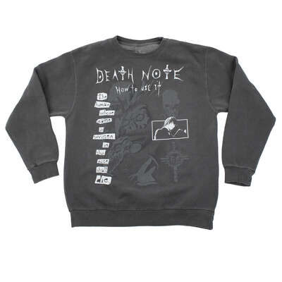 Death Note - Rules of the Death Note Sweatshirt