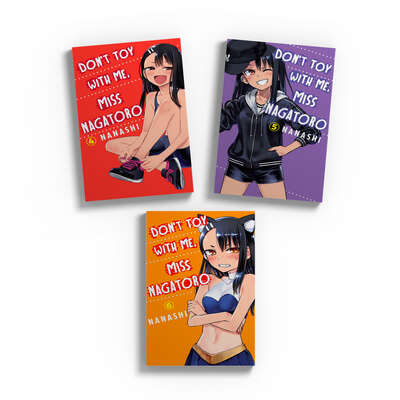 Don't Toy With Me, Miss Nagatoro Manga (4-6) Bundle
