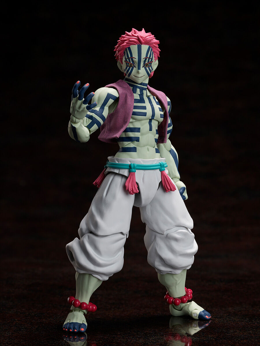 Demon Slayer: Kimetsu no Yaiba - Akaza 1/12 Scale Action Figure (BUZZmod Ver.)