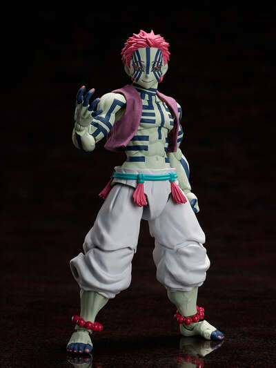 Demon Slayer: Kimetsu no Yaiba - Akaza 1/12 Scale Action Figure (BUZZmod Ver.)
