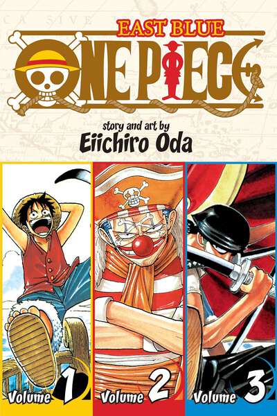 One Piece Omnibus Edition Manga Volume 1