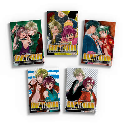 Gravitation: Collector's Edition Manga (1-5) Bundle