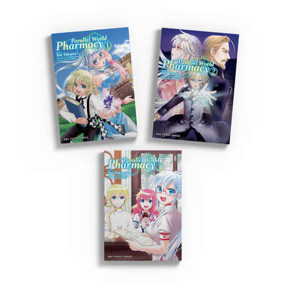 Parallel World Pharmacy Manga (1-3) Bundle