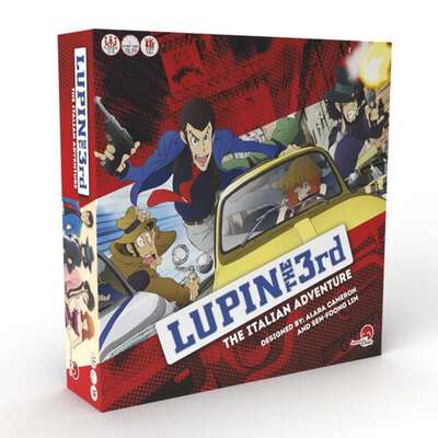 Lupin the 3rd: The Italian Adventure Board Game