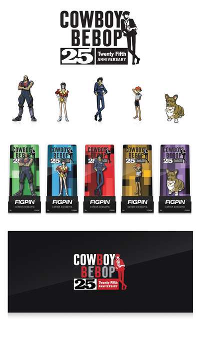 Cowboy Bebop - 25th Anniversary FiGPiN Collection - Crunchyroll Exclusive