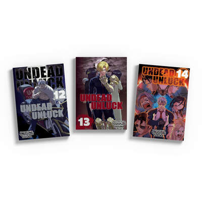 Undead Unluck Manga (12-14) Bundle