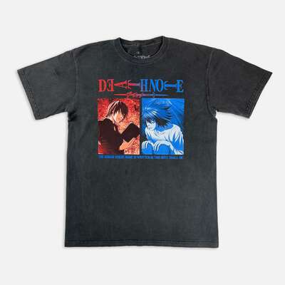 Death Note - Light and L T-shirt - Crunchyroll Exclusive