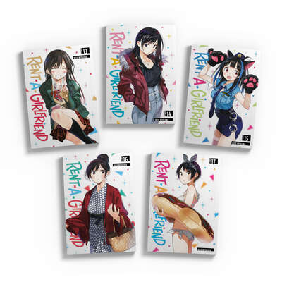 Rent-A-Girlfriend Manga (13-17) Bundle