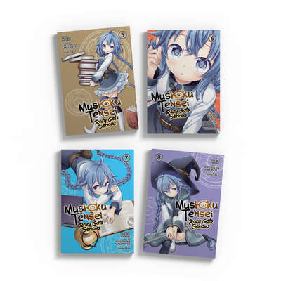 Mushoku Tensei: Roxy Gets Serious Manga (5-8) Bundle