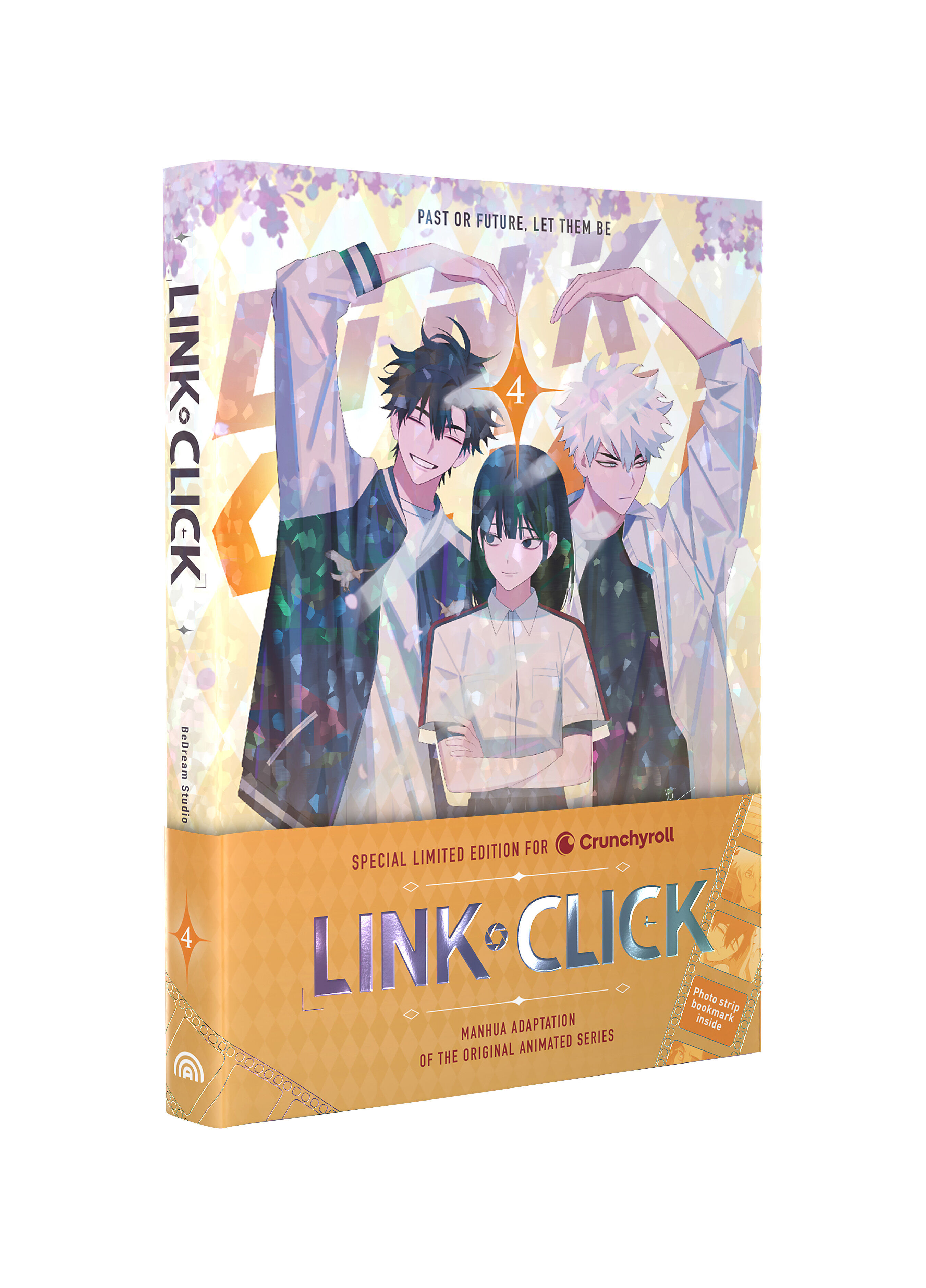 Link Click Manhua Volume 4 (Hardcover) + Bookmark - Crunchyroll Exclusive