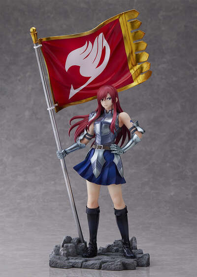 Fairy Tail Final Season - Erza Scarlet 1/8 Scale Figure (Guild Crest Flag Ver.) Re-Run