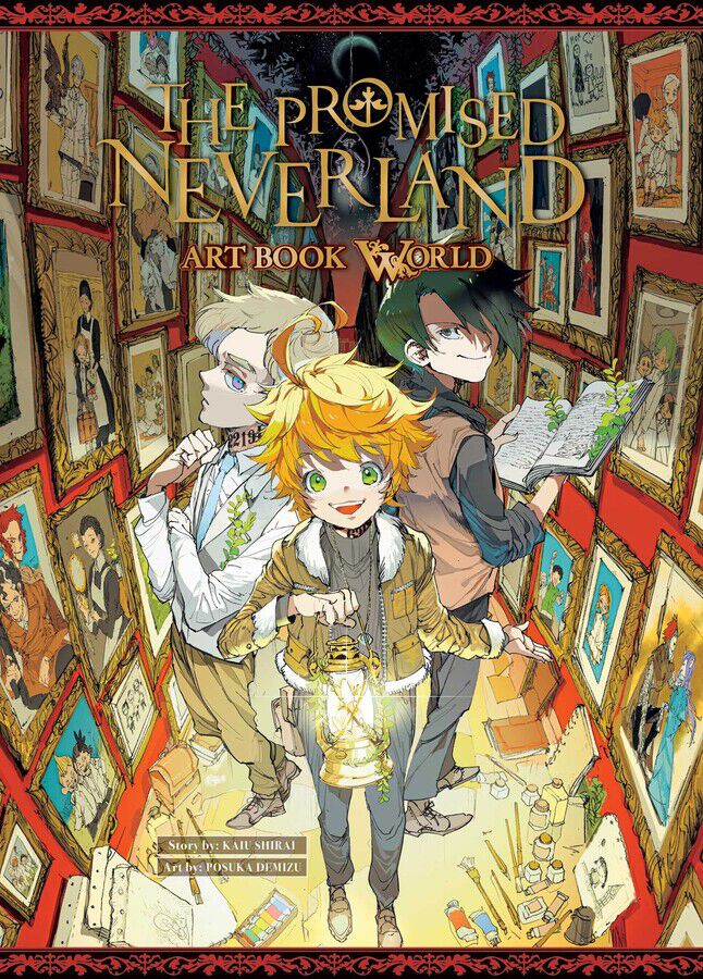 The Promised Neverland Art Book World (Hardcover)