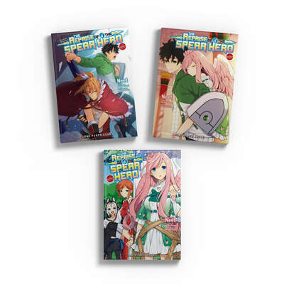 The Reprise of the Spear Hero Manga (4-6) Bundle