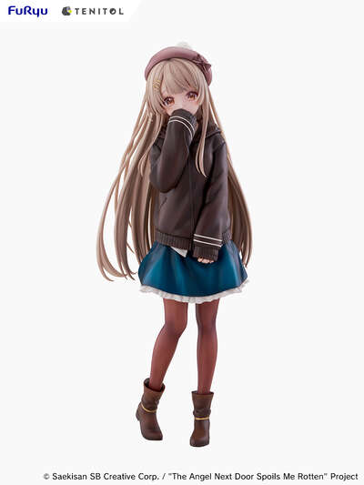 The Angel Next Door Spoils Me Rotten - Mahiru Shiina Tenitol Tall Figure (Autumn Ver.)