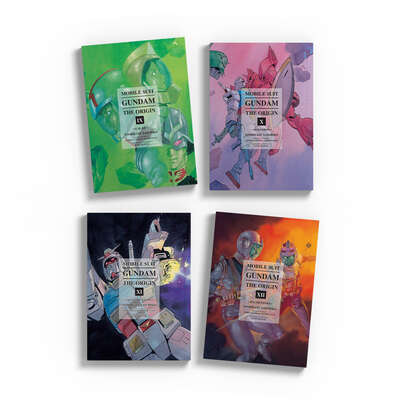 Mobile Suit Gundam: The Origin Manga Hardcover (9-12) Bundle