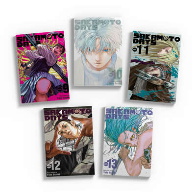 Sakamoto Days Manga (9-13) Bundle