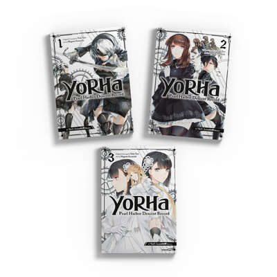 YoRHa: Pearl Harbor Descent Record - A NieR Automata Story Manga (1-3) Bundle
