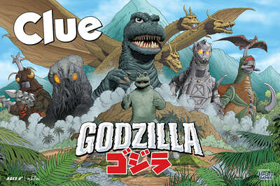 Godzilla Clue Board Game