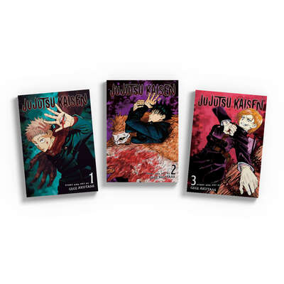 Jujutsu Kaisen Manga (1-3) Bundle
