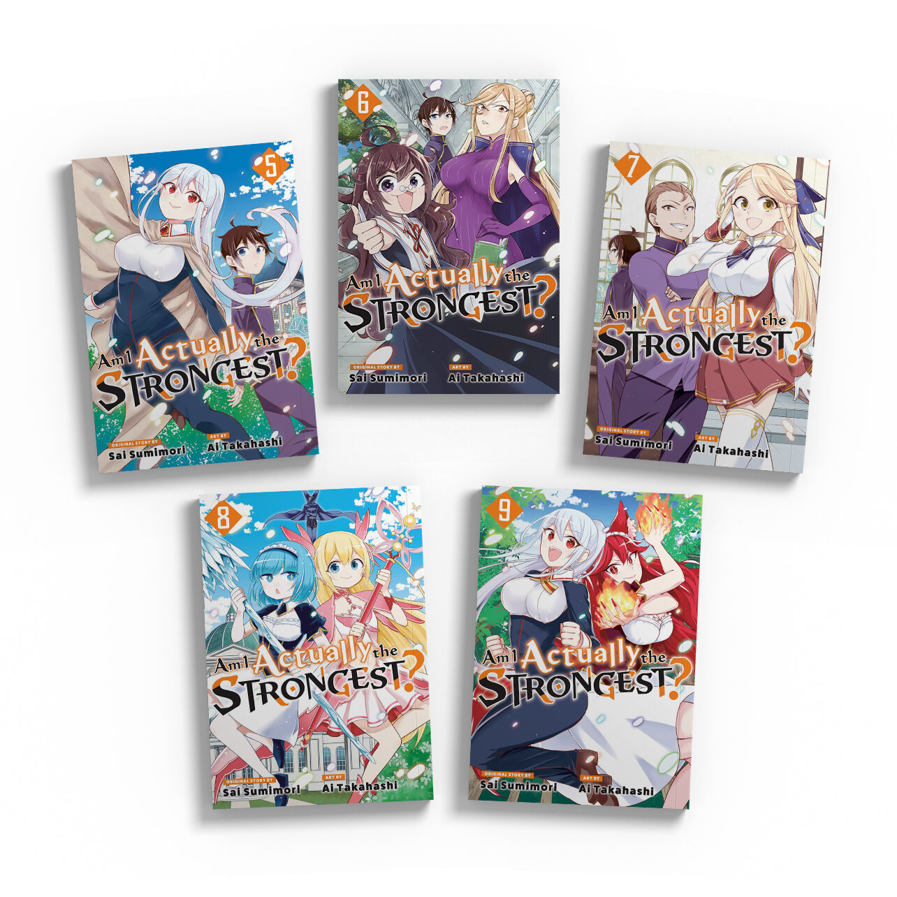 am-i-actually-the-strongest-manga-5-9-bundle