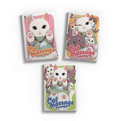 Cat Massage Therapy Manga Color (1-3) Bundle