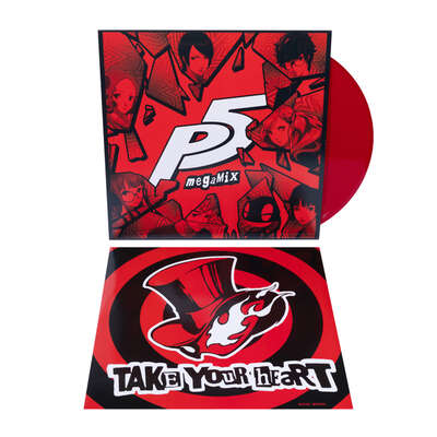 Persona 5 - Megamix Vinyl - Red Retail Variant