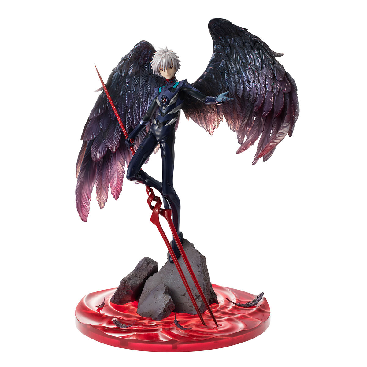 Rebuild of Evangelion - Kaworu Nagisa Precious G.E.M. Series Figure (15th Anniversary Ver.) Re-Run