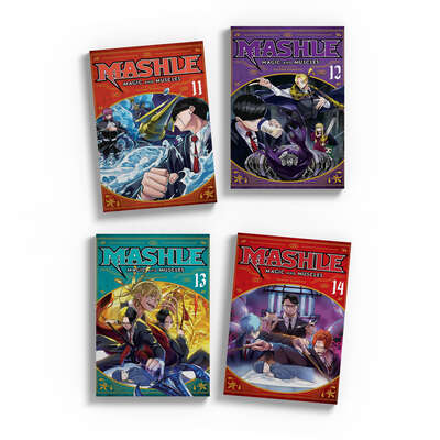 Mashle: Magic and Muscles Manga (11-14) Bundle