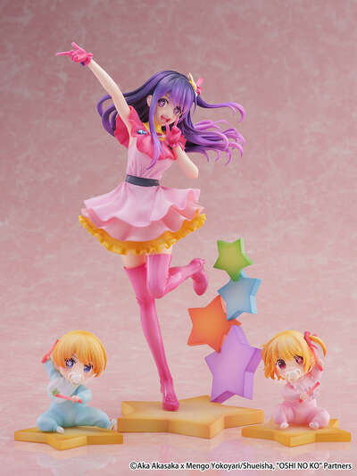 [Oshi no Ko] - Ai, Aqua, & Ruby 1/7 Scale Shibuya Scramble Figure Set